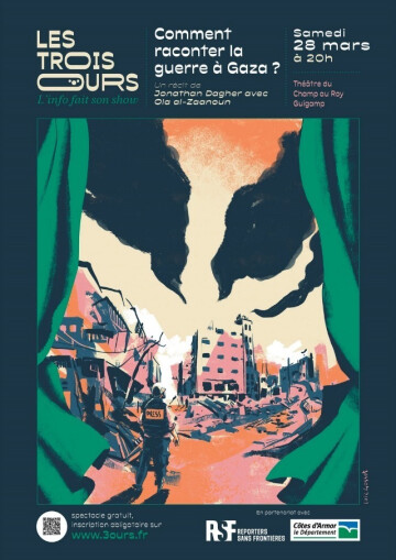 Récit-enquête  : COMMENT RACONTER LA GUERRE À GAZA ?