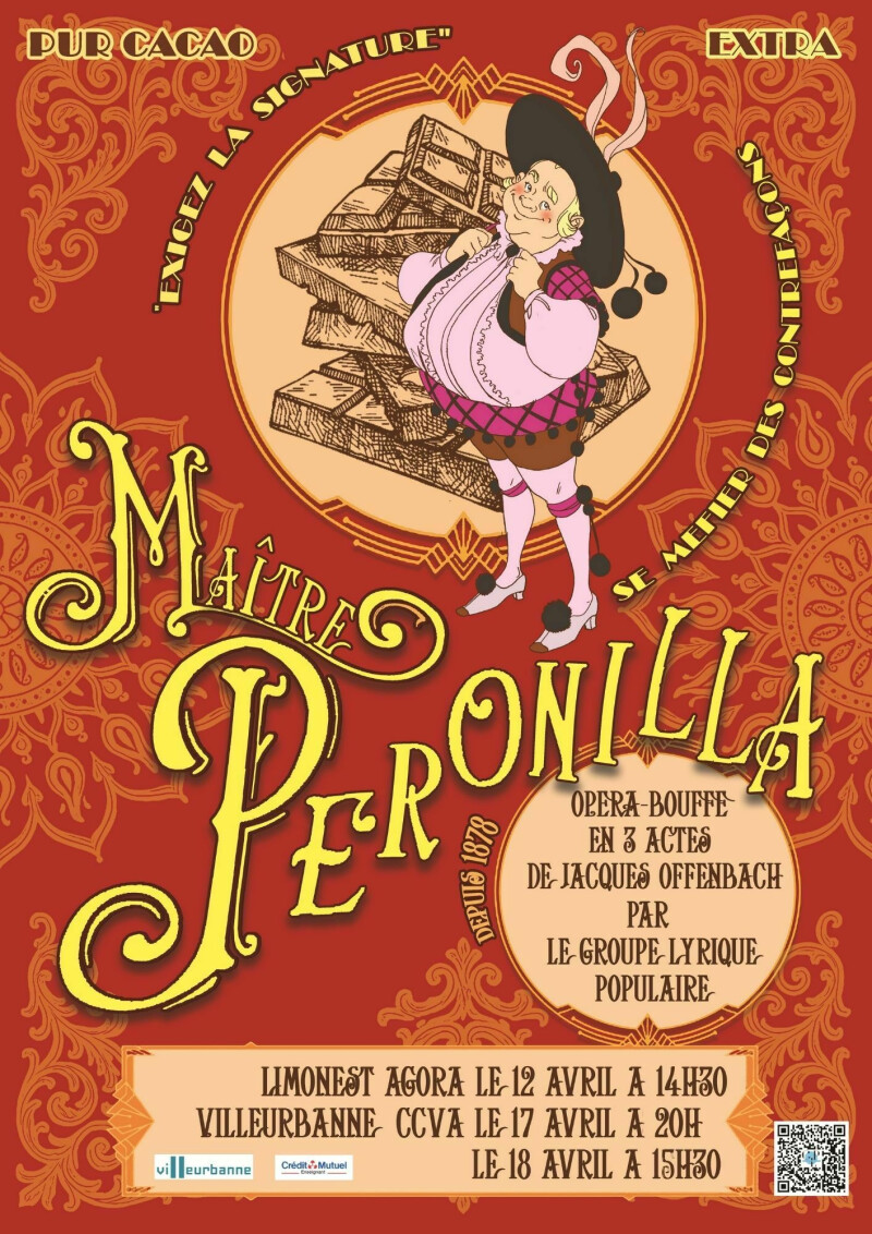 opéra-bouffe MAÎTRE PERONILLA de Jacques Offenbach