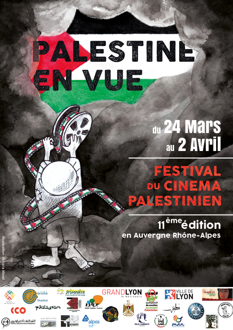 11e festival "PALESTINE EN VUE" en Région Auvergne-Rhône-Alpes