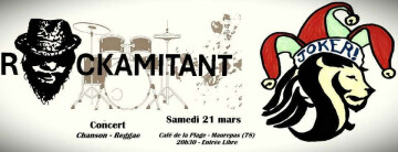 Concert Reggae/Chanson/Mix : Joker + Rockamitant + Banks
