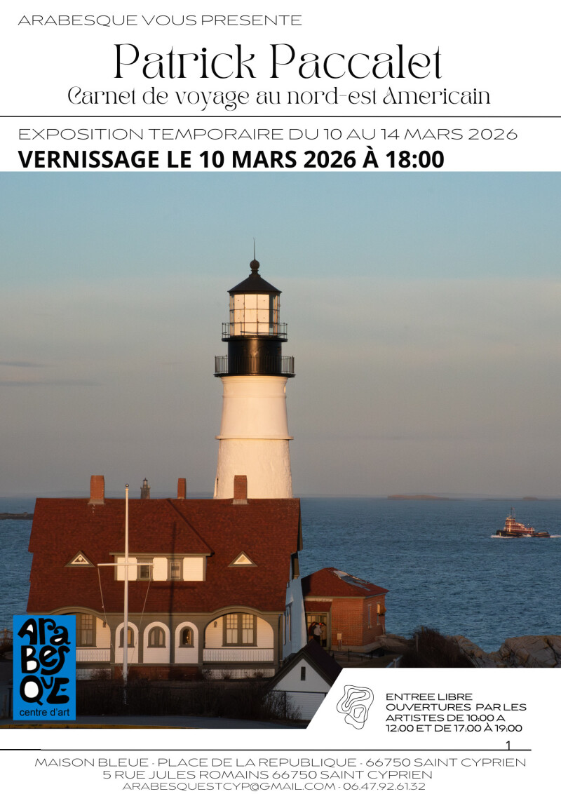 Exposition Patrick Paccalet