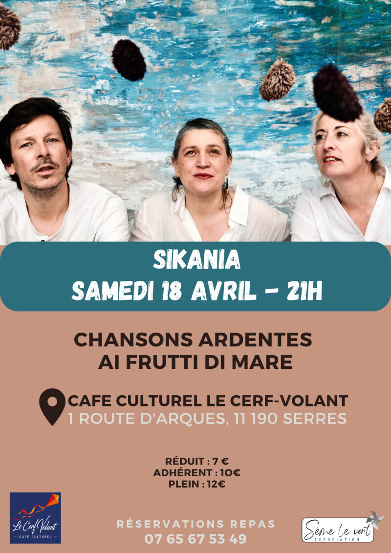 Sikania en concert : Mélodies et chants siciliens