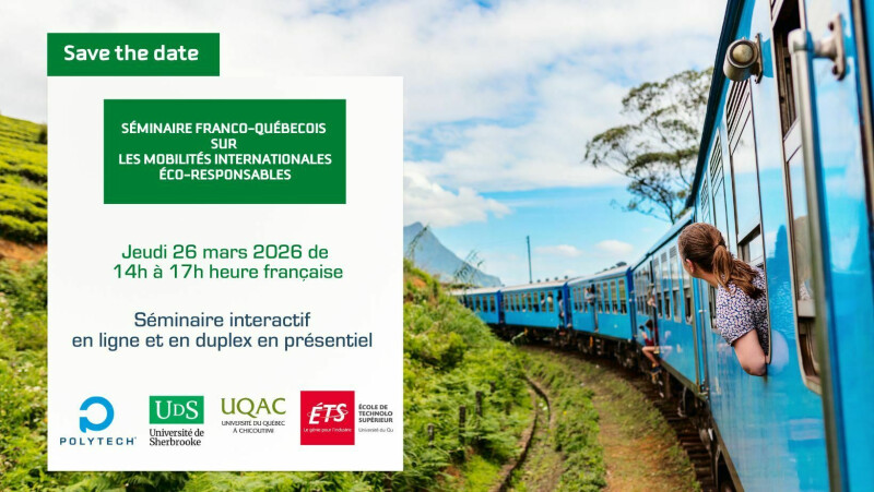 Séminaire franco-québécois sur les mobilités internationales écoresponsables