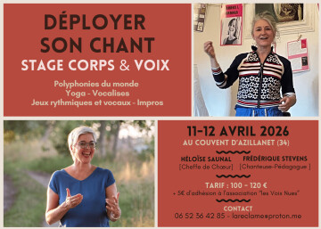 Stage Corps et Voix : déployer son chant dans les polyphonies du monde