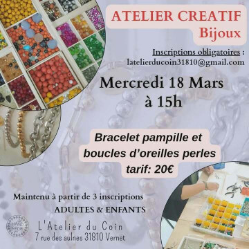 Atelier créatif - Bijoux