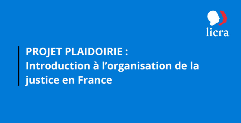 la Licra Drôme et le projet plaidoirie