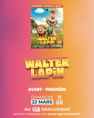 Cinéma - Walter lapin