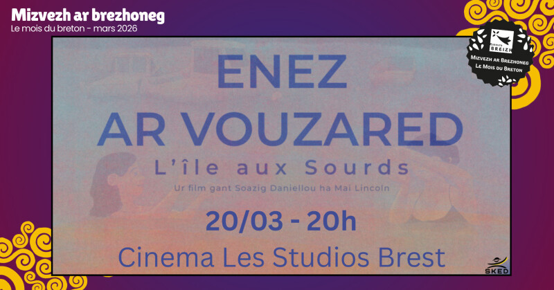 Projection de L'Ile aux sourds