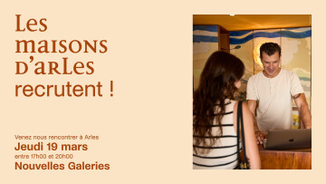 Les Maisons d'Arles recrutent !