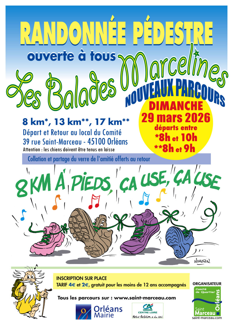 Randonnée Pédestre " Les Balades Marcelines"