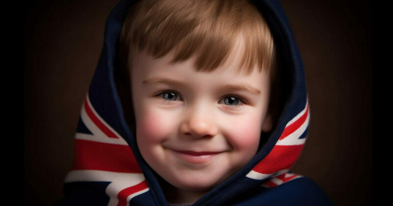 An English moment for babies