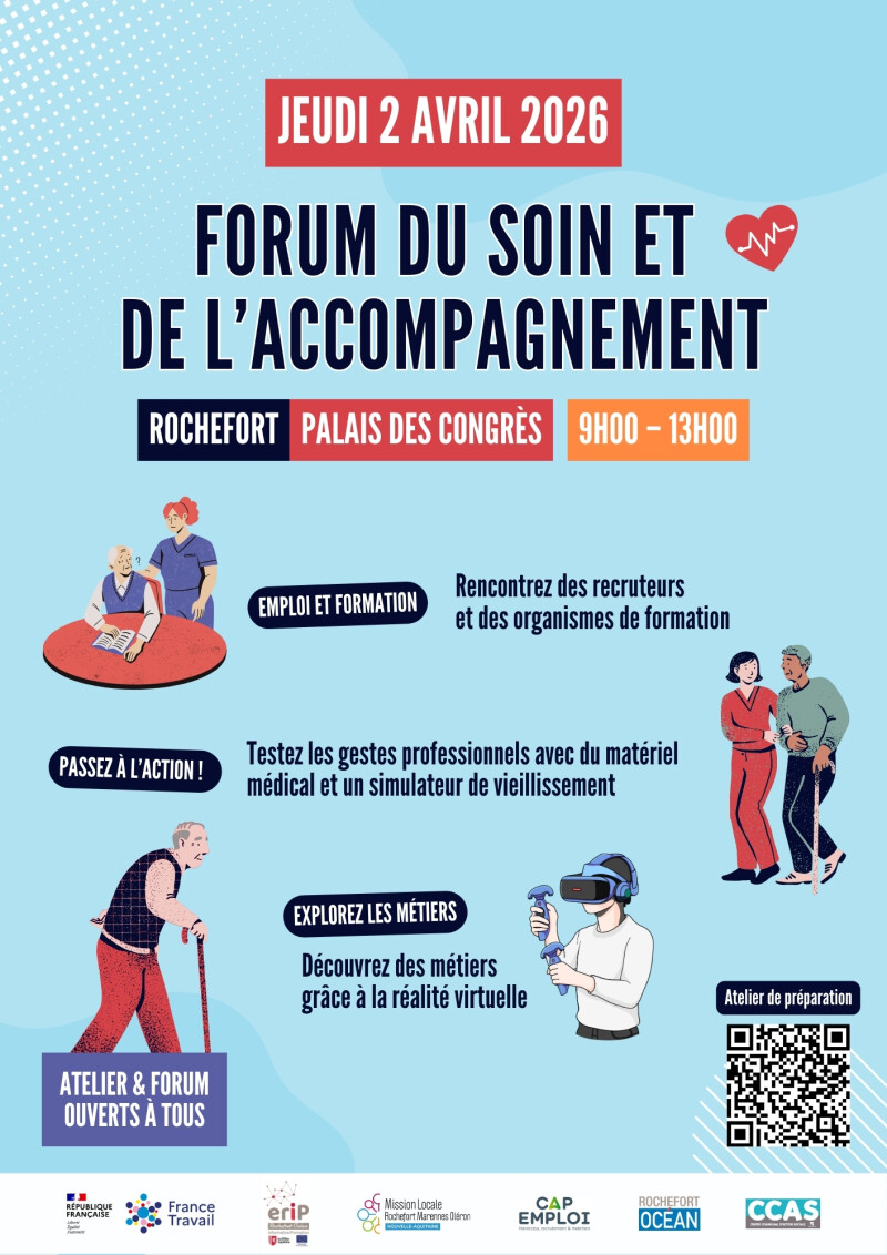 Le GRETA Poitou-Charentes présent au forum du soin et de l'accompagnement