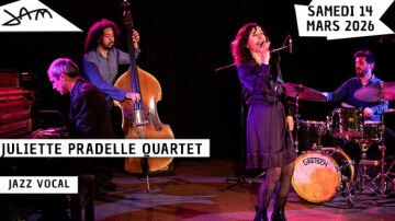 Juliette Pradelle Quartet en concert le 14 mars au JAM à 21h