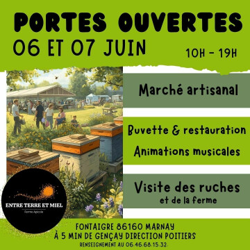 Porte ouverte de la ferme apicole