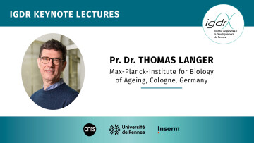 IGDR Keynote Lectures - Pr. Dr. Thomas Langer, Max-Planck-Institute for Biology of Ageing