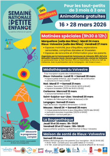 Semaine de la Petite enfance en Volvestre