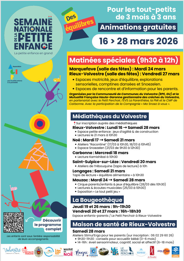 Semaine de la Petite enfance en Volvestre