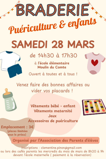 Braderie de Puériculture et enfants