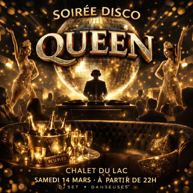 Soirée disco queen