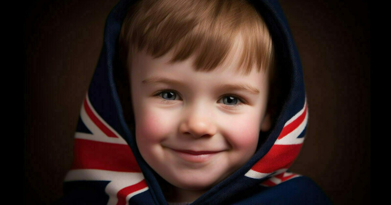 An English moment for babies