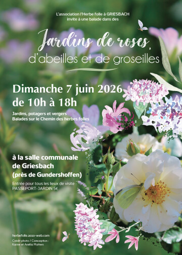 Jardins de roses, d'abeilles et de groseilles