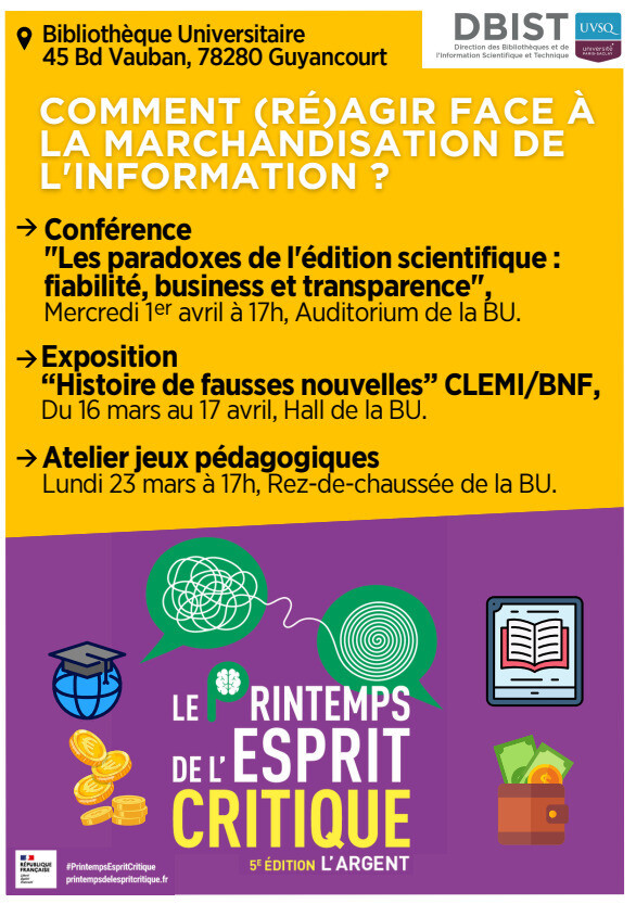 Exposition "Histoire de fausses nouvelles (CLEMI/BNF)