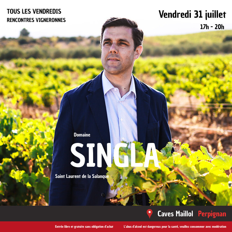 Rencontre Vigneronne - Domaine Singla - Vigneron à Saint Laurent de la Salanque