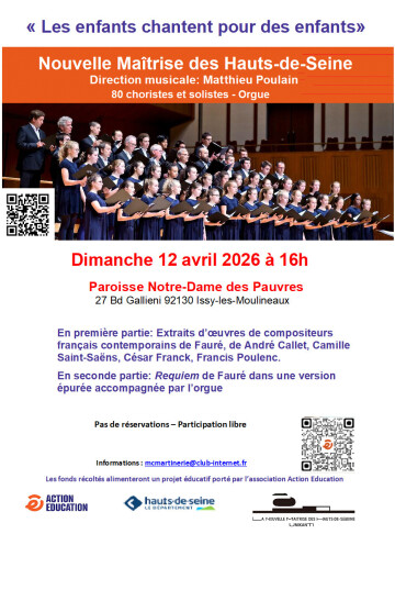 Concert de la Nouvelle Maîtrise des Hauts de Seine