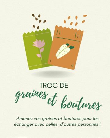 Troc de graines et boutures