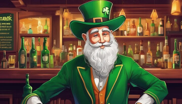 Saint Patrick: Live: Elly's garden + Degust whiskeys + Garlic bread