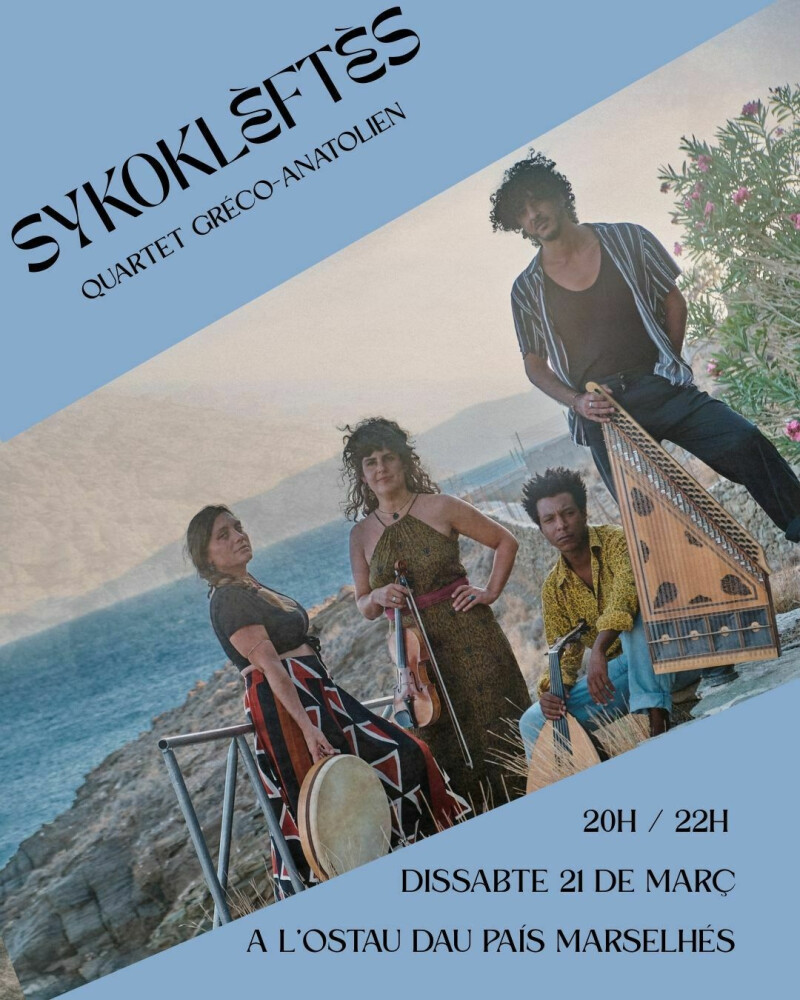 Concert de Sykoklèftès – Quartet gréco-anatolien