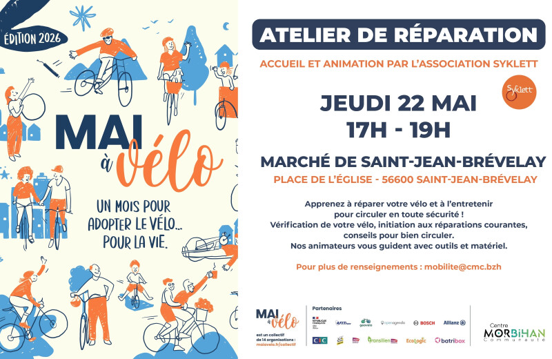 Atelier de réparation vélos