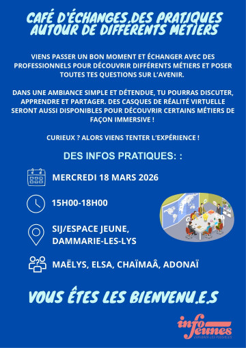 Café d’échanges métiers