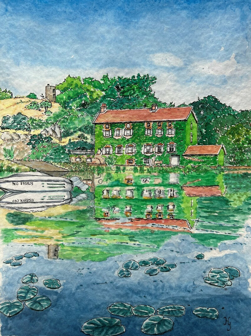 Exposition Esquisses vertaviennes : Vertou en Aquarelles