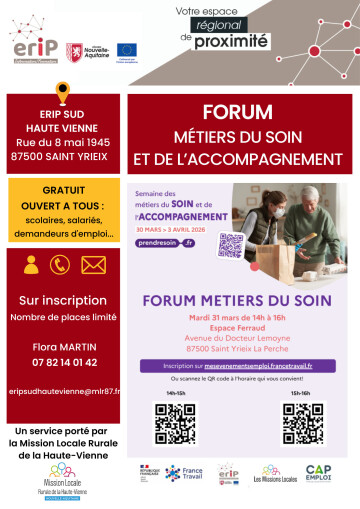 Forum des métiers du soin et de l'accompagnement