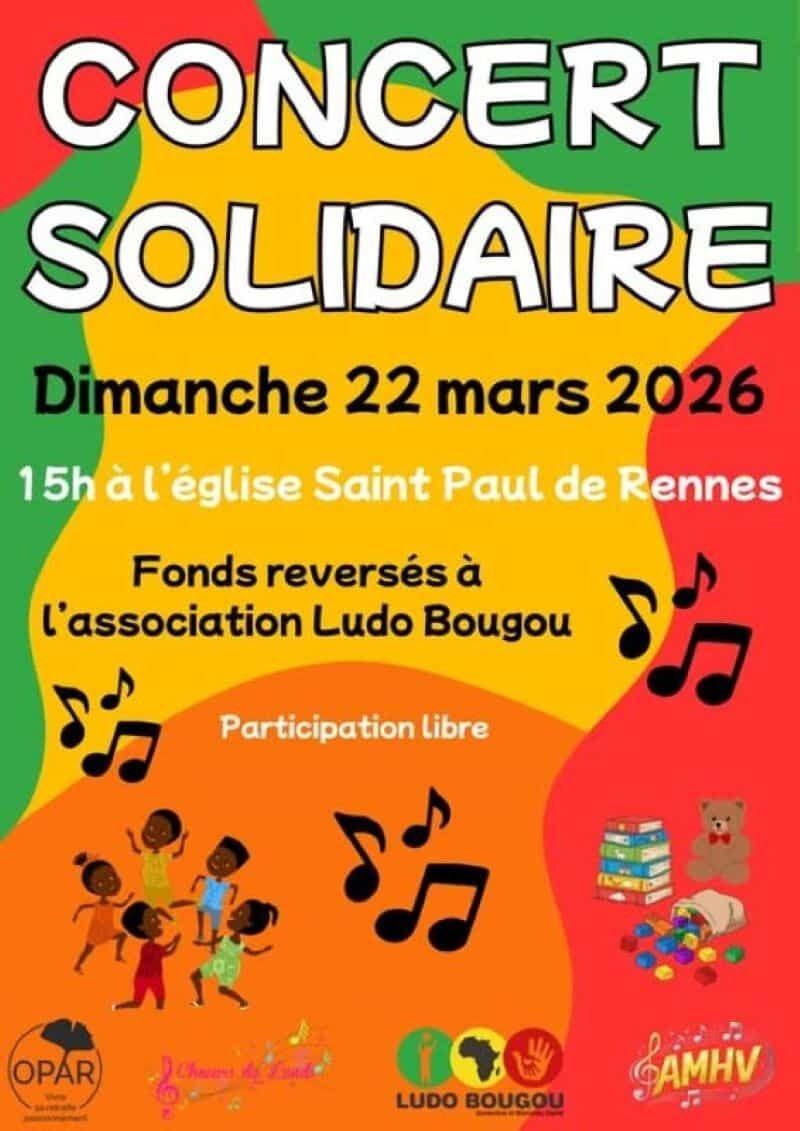 Concert solidaire des choeurs du lundi de l'OPAR