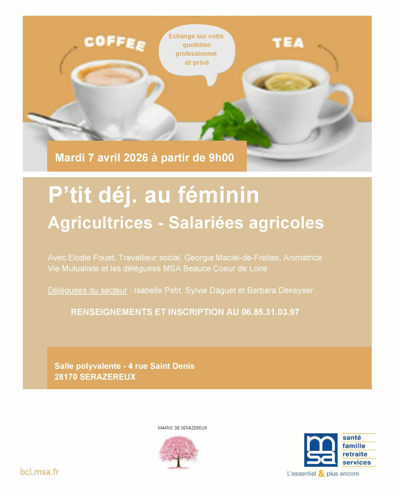 P'TIT DEJ AU FEMININ