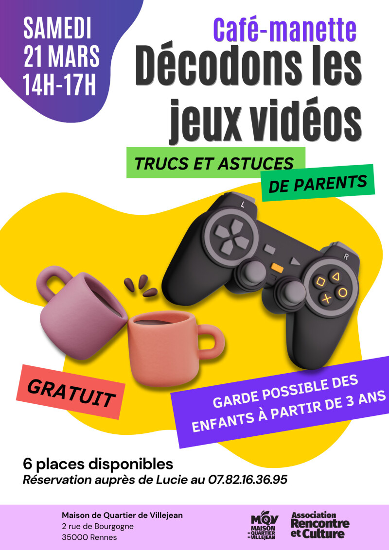 Café Manette : Décodons les jeux vidéos