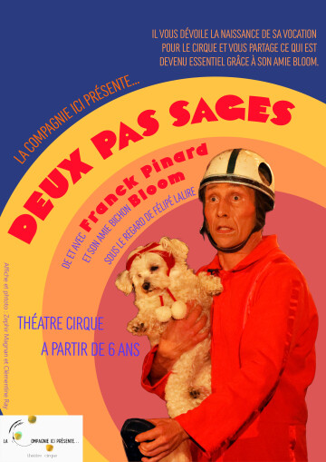 "Deux pas sages" spectacle théâtre cirque