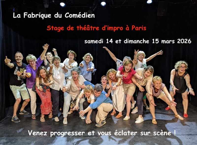 Stage théâtre improvisation week-end Paris