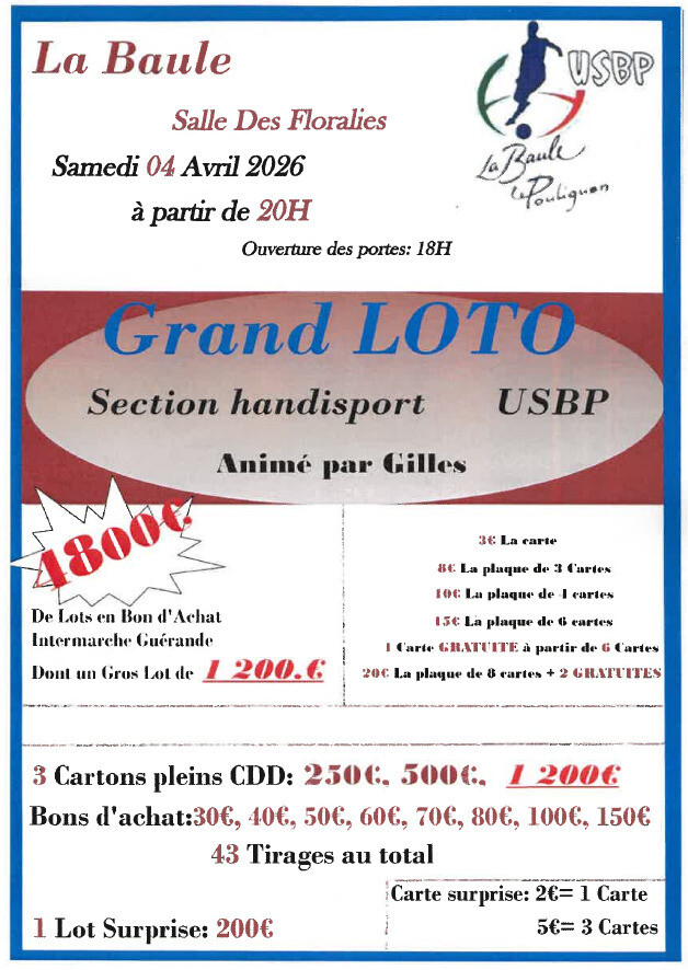 Grand loto de l'USBP