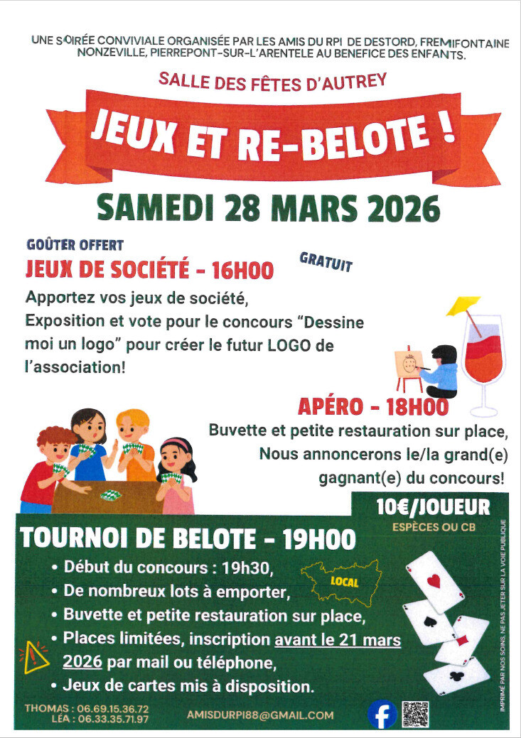 Jeux et Re-Belote !