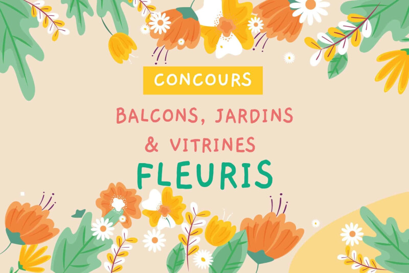 Concours balcons, jardins et vitrines fleuris c'est reparti !