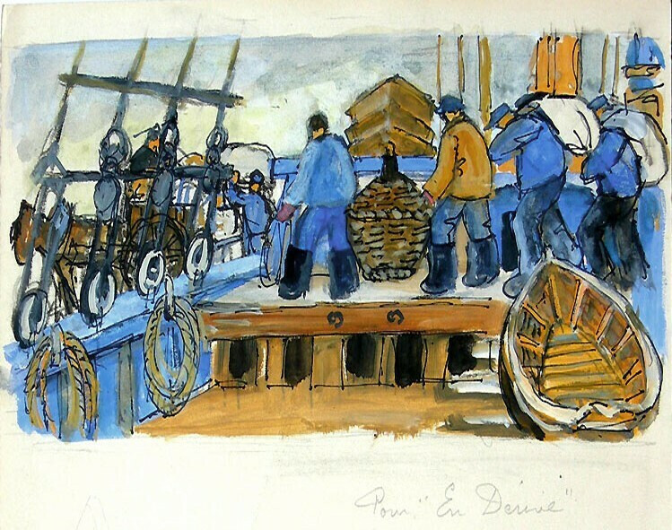 Lecture de textes illustrés par Yvonne JEAN-HAFFEN