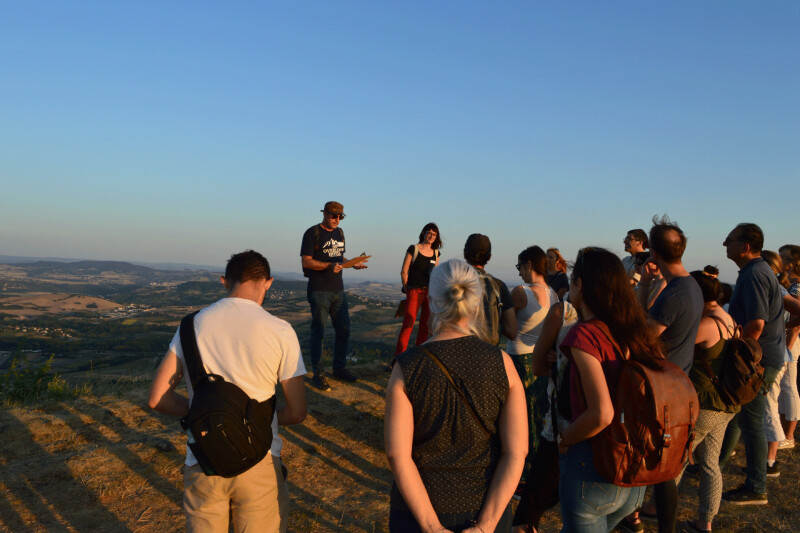 Balade guidée au crépuscule sur le plateau de Gergovie