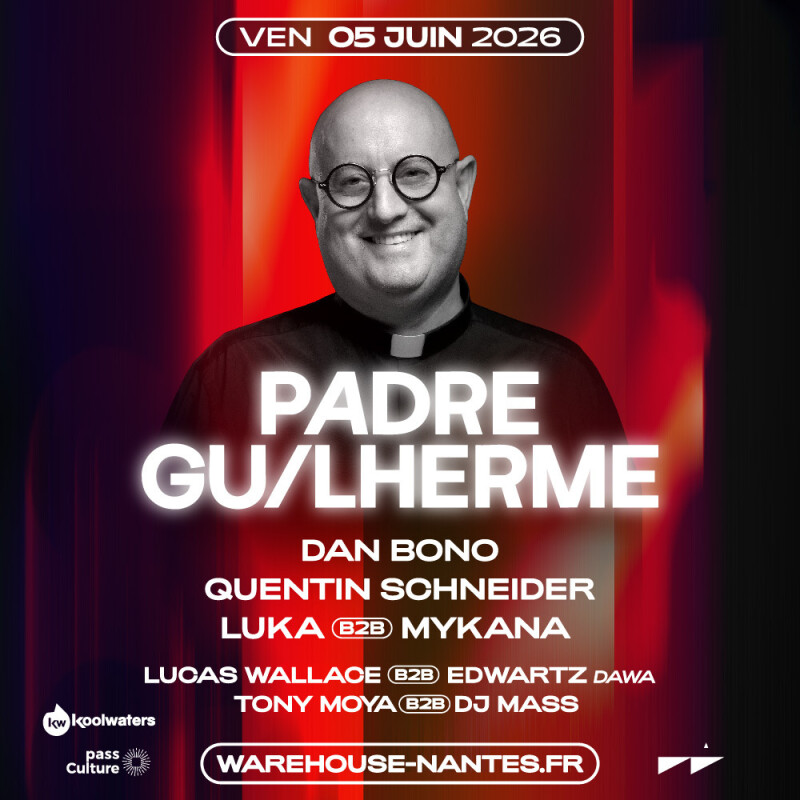 PADRE GUILHERME pour la première fois à Nantes