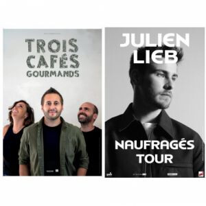 CONCERT TROIS CAFES GOURMANDS + JULIEN LIEB