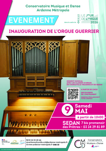 Inauguration de l'orgue Guerrier