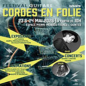 CONCERT MANU LANVIN + PASS 2 JOURS - FESTIVAL CORDES EN FOLIE