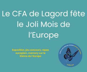 Le CFA de Lagord fête le Joli Mois de l'Europe